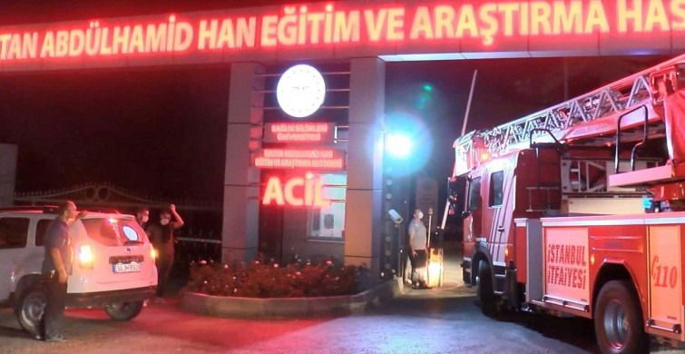 Son dakika: Valilikten açıklama geldi, Sultan Abdülhamit Han Eğitim ve Araştırma Hastanesi'ndeki yangında hayatını kaybedenler var