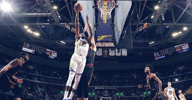 Son Şampiyon Warriors, Cedi’li Cavaliers’ı Deplasmanda Yıktı!