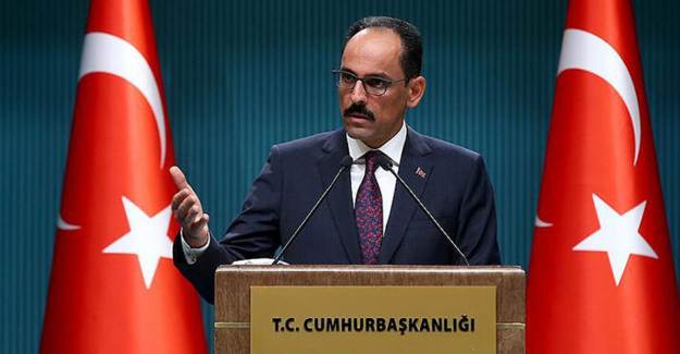 Sözcü Kalın'dan 'İsrail-BAE Anlaşması'na Tepki
