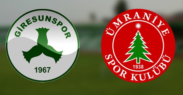 Spor Toto 1.Lig: Giresunspor 1- Ümraniyespor 1 (Maç Sonucu)