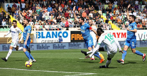 Spor Toto Süper Lig 25. Hafta: Alanyaspor 2-1 BB Erzurumspor (Maç Sonucu)