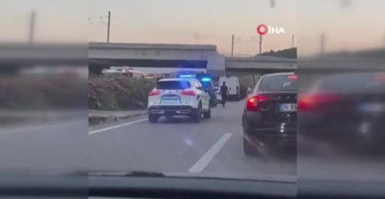 Su yüklü tır, hızlı tren köprüsü ayağına çarptı: 1 ölü