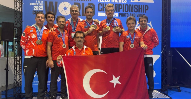Sualtı Görüntüleme Milli Takımı, İspanya'da Şampiyon Oldu