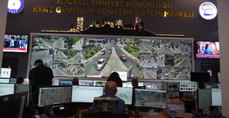 Suçla mücadelede yapay zeka destekli güvenlik sistemleri Kocaeli’de devrede