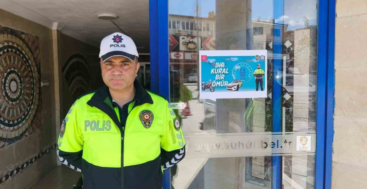 Şuhut'ta 'Bir Kural Bir Ömür' Uygulaması Hayata Geçirildi