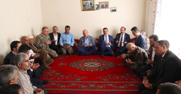 Süleyman Soylu'dan Vedat Ekinci'nin Ailesine Ziyaret 