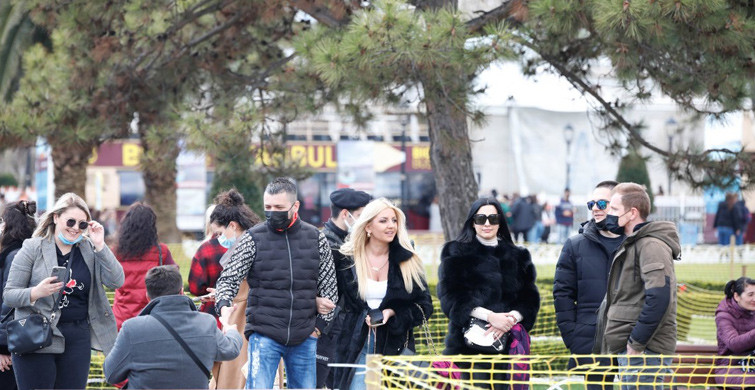 Sultahahmet ve Ayasofya'da Turist Yoğunluğu