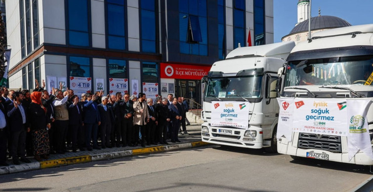 Sultanbeyli'den Gazze, Suriye ve Sudan'a Yardım Tırı Gönderildi