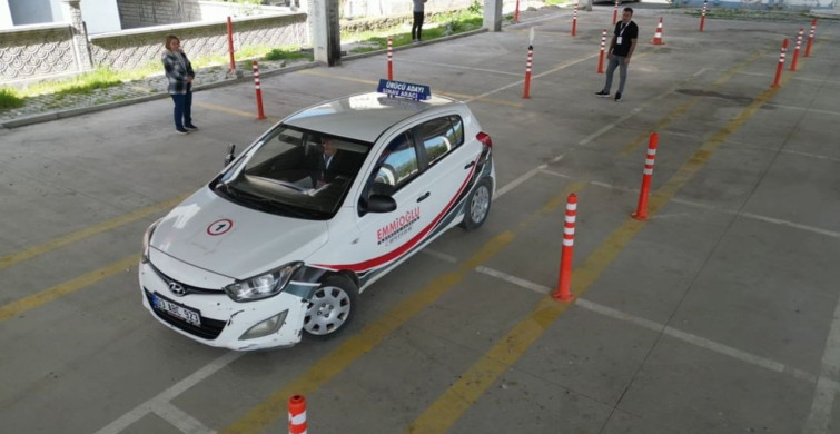 Sultandağı'nda Sürücü Belgesi Sınavı Heyecanı