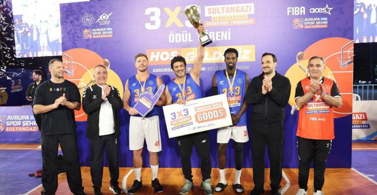Sultangazi'de 3X3 Uluslararası Basketbol Turnuvası Büyüledi