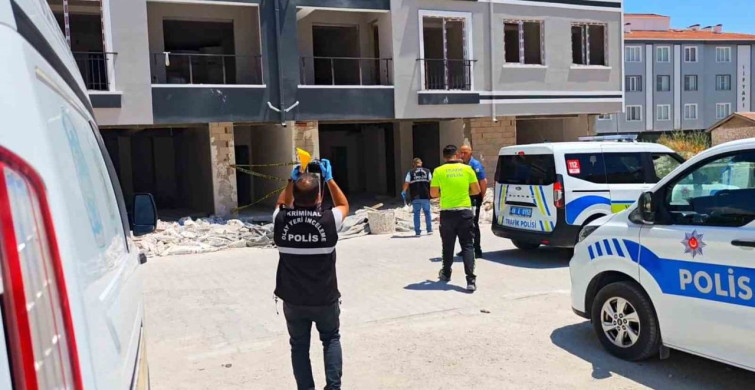 Sultanhanı'nda inşaatta merdivenlerden düşen işçi hayatını kaybetti