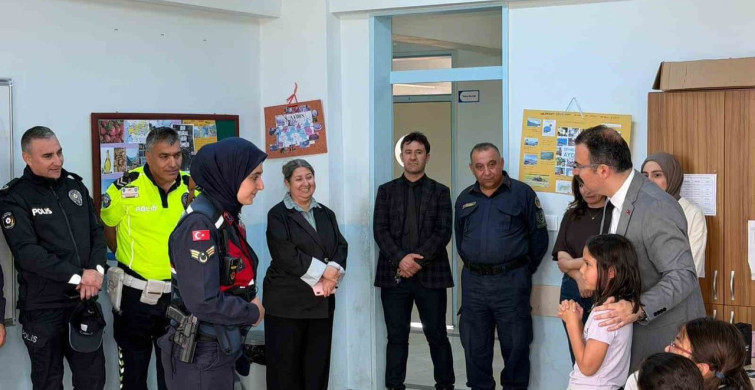 Sultanhisar'da Öğrencilere Trafik Eğitimi Verildi