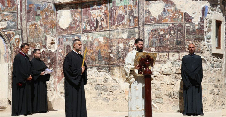 Sümela Manastırı'nda Önemli Ayin Gerçekleştirildi