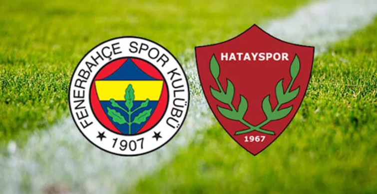 Süper Lig Fenerbahçe - Hatayspor Karşılaşması