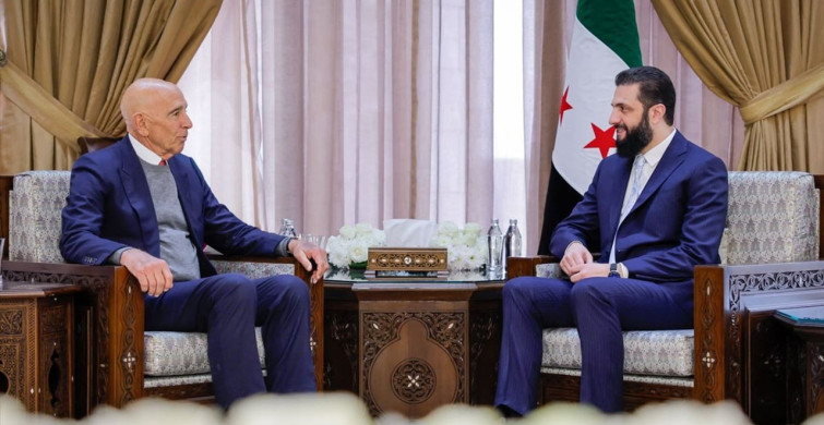 Suriye Cumhurbaşkanı Ahmed Şara, ABD Temsilcisi ile Suriye'nin Birliği Üzerine Görüştü
