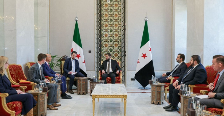 Suriye Cumhurbaşkanı Şara, ABD Özel Temsilcisi ile Görüştü