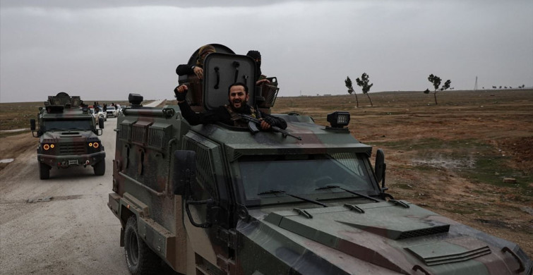 Suriye İçişleri Bakanlığı Güvenlik Konvoyu Haseke'ye Girdi