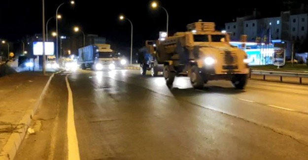 Suriye Sınırına Komando Sevkiyatı Gerçekleşti