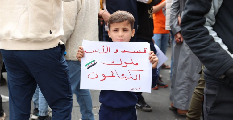 Suriye'de PKK/YPG Karşıtı Gösteriler