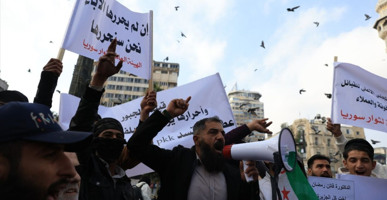 Suriye'de PKK/YPG'ye Yönelik Protestolar