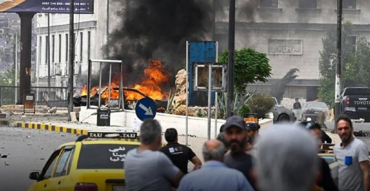 Suriye’nin başkenti Şam’da bombalı saldırı: 5 ölü