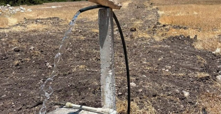 Susuz çeşmelere yeniden su akıtıldı