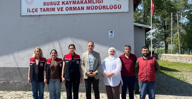 Susuz'da tarım ve hayvancılık faaliyetleri değerlendirildi