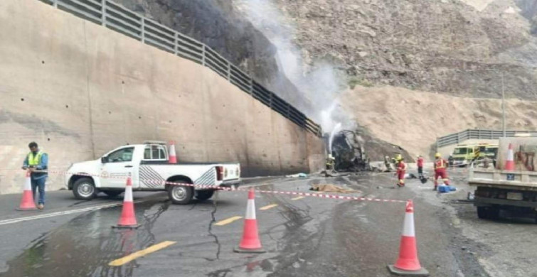 Suudi Arabistan’da korkunç kaza: 20 kişi hayatını kaybetti