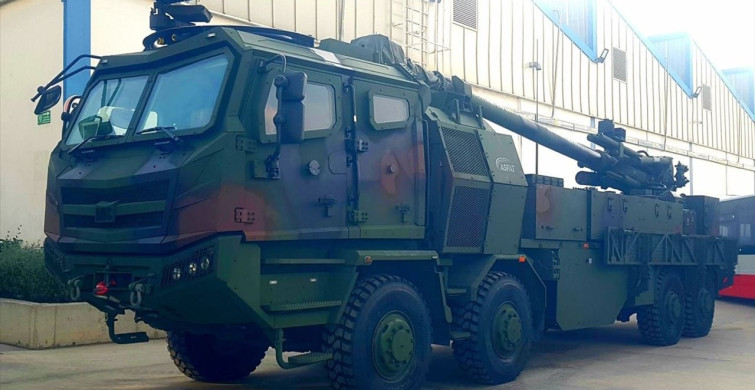 T-155 TTA Entegre Panter Obüsü Türk Ordusuna Katıldı