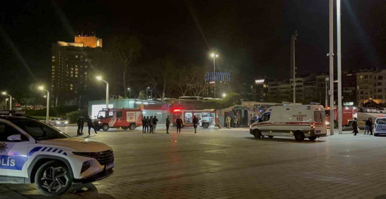 Taksim Metro İstasyonu'nda Yangın Paniği