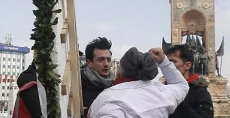 Taksim'de skandal olay! Polisle doktorlar arasında arbede yaşandı