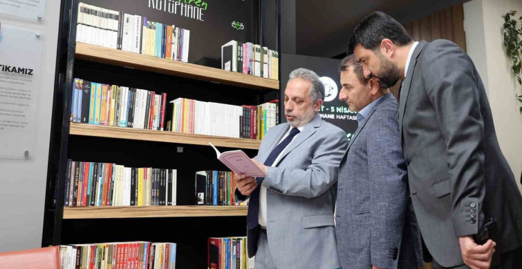 Talas Belediyesi'nden Çalışanlara Özel 'İyileştiren Kütüphane' Açılışı