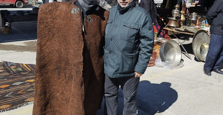 Talas'ta Antika Pazarı Baharı Karşılıyor