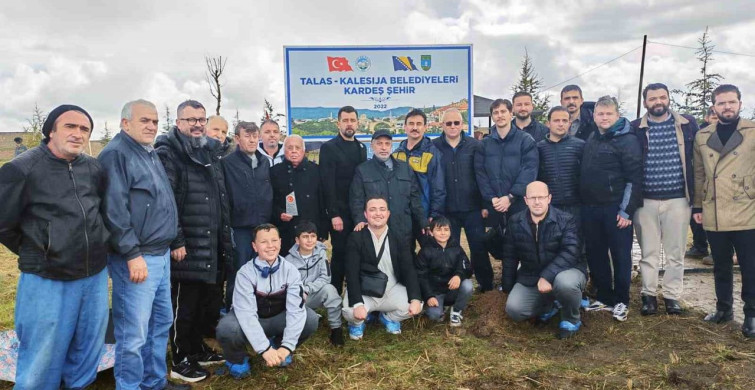 Talas'tan Anlamlı Ağaç Dikme Etkinliği: Kardeşliğe Yeni Kökler