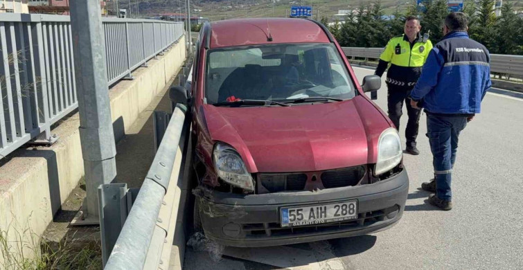 Tamire Götürülen Araçta Kaza: Bir Yaralı