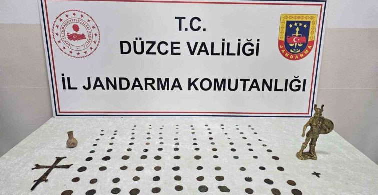 Tarihi Eser Kaçakçılığı Operasyonu Düzce'de