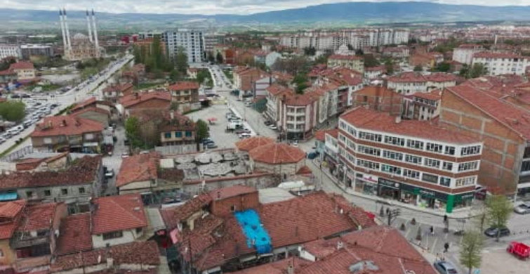 Tarihi Hamamın Çatısındaki Sıradışı Ağaç