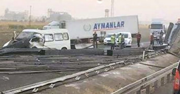 Tarihi İpek Yolunda Tır Devrildi