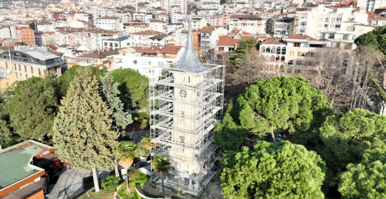 Tarihi İzmit Saat Kulesi Restorasyonunda Sona Gelindi
