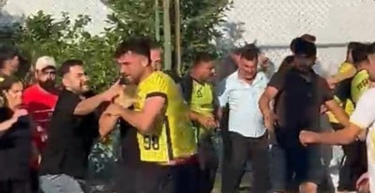 Tarsus'ta köyler arası futbol turnuvasında taraftarlar arasında kavga