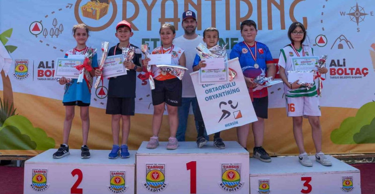 Tarsus'ta Oryantiring Coşkusu: 550 Sporcu Yarıştı