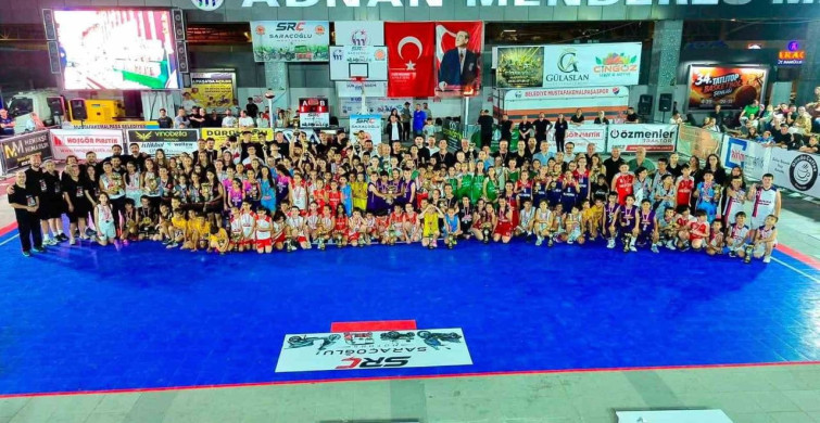 Tatlıtop basketbol şenliğine yoğun ilgi
