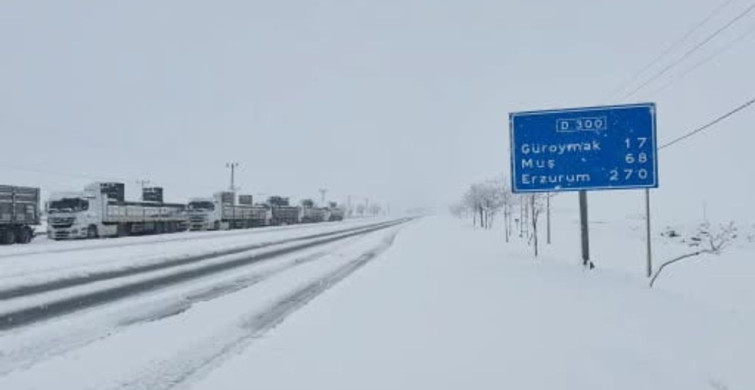 Tatvan'da Nisan Yağışı Şaşırttı
