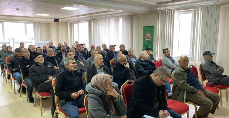 Tavşanlı'da Üreticilere Bitki Koruma Eğitimi Düzenlendi