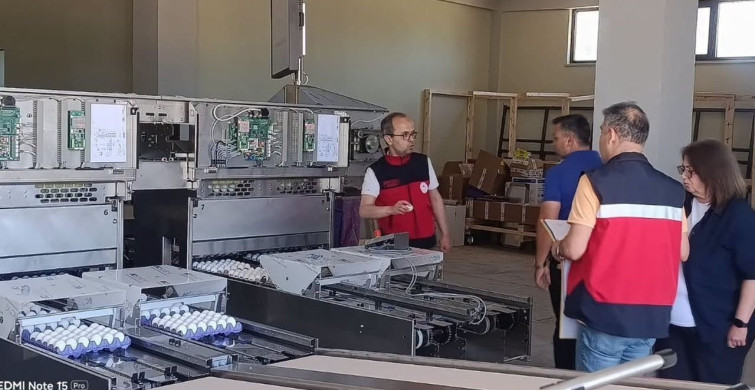 Tavşanlı'da yumurta paketlemede yeni dönem