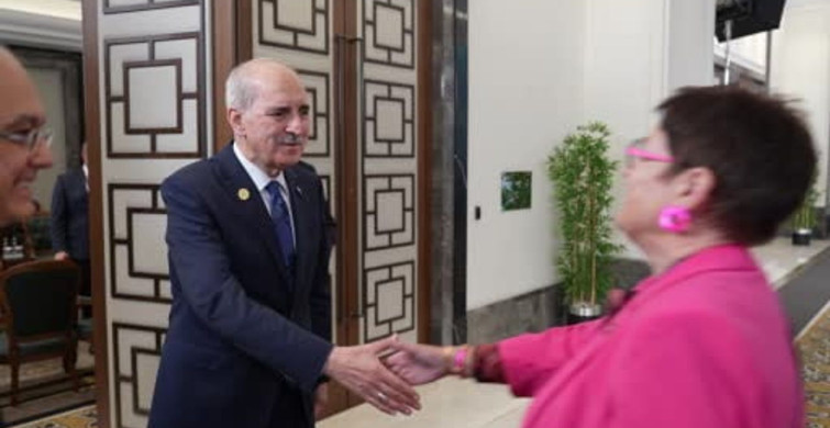 TBMM Başkanı Kurtulmuş, Avrupa Konseyi Parlamenter Meclisi Başkanı Bayr ile Görüştü