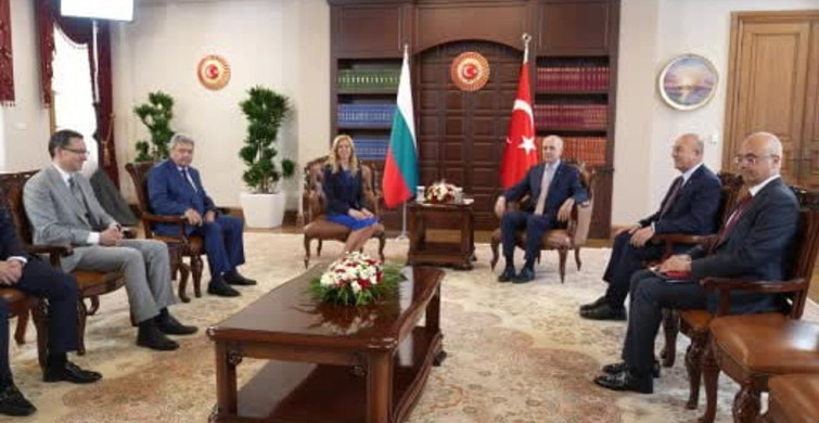 Tbmm başkanı kurtulmuş, bulgaristan ulusal meclisi başkanı dotsova ile görüştü