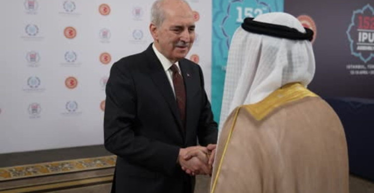 TBMM Başkanı Kurtulmuş ile Arap Parlamentosu Başkanı Alyammahi Ortak Görüşme Gerçekleştirdi