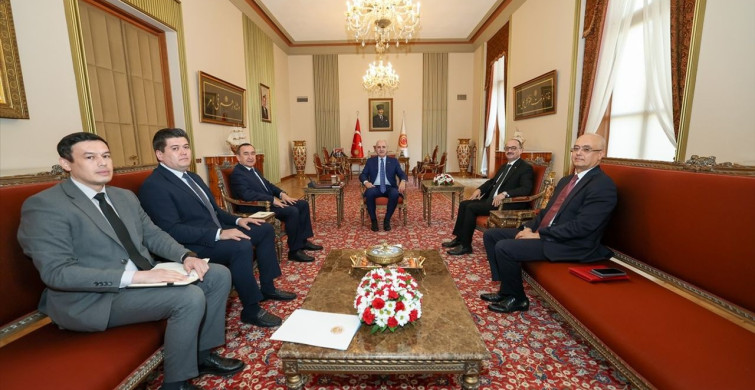 TBMM Başkanı Kurtulmuş, Özbekistan Büyükelçisini Ağırladı