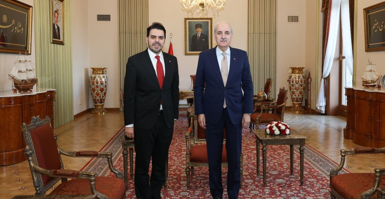 TBMM Başkanı Kurtulmuş, TİKA Başkanı Abdullah Eren'i Ağırladı